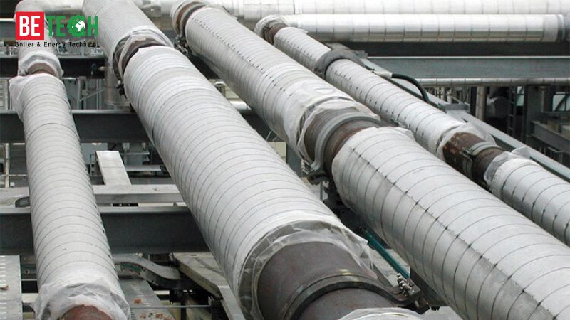 Hệ thống ống dẫn hơi lò hơi